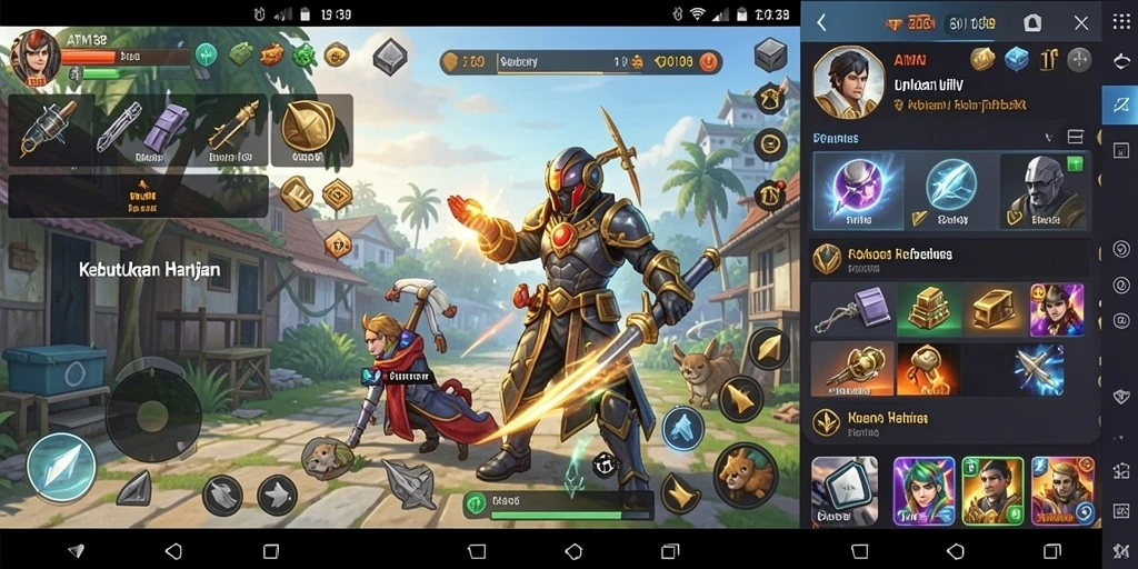 Screenshot utama menunjukkan antarmuka aplikasi Utility yang intuitif.