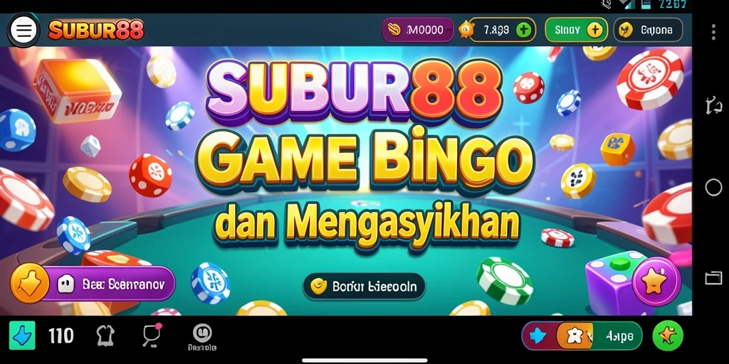 Tampilan gameplay SUBUR88 yang penuh warna dan menarik.